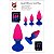 Kit Plug Anal em Silicone Com Ventosa - PL095 - Imagem 2