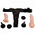 Pênis em Cyberskin Com Cinta Para Dupla Penetração FEMALE HARNESS - CT008 - BW-022020 - Imagem 3