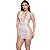 VESTIDO COM STRASS Y2131 BRANCO U - - Imagem 1