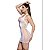 VESTIDO COM STRASS Y2131 BRANCO U - - Imagem 3