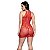 VESTIDO COM STRASS Y2130 VERMELHO U - - Imagem 2