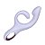 Vibrador Macio e Potente de Ponto G e Clitóris - Pontas Flexíveis - Good luck - 9104 - Imagem 1