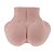 Masturbador Formato de Bunda - Vagina e ânus - Butt office 2 - 21x14cm - 8029 - Imagem 3