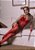 Espartilho em Tule e Renda com detalhes na lateral - Garota Veneno - VERMELHO - 2102 - Imagem 3