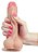 Prótese HIPER Realística 18cm c/ Camada de Dupla Intensidade (PELE) - LOVETOY SLIDING-SKIN DUAL - PE083 - Imagem 2