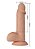 Pênis Super Realístico Material Touch com Vibrador Multivelocidade e Ventosa 20,6 X 4,1cm - BW-008106ZR/ PE013B - Imagem 2