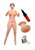 Boneca Inflável Loira ou Morena - Vagina e Ânus Realístico em CyberSkin - - Imagem 1