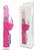 VIBRADOR ROTATIVO COM ESTIMULADOR COELHO 10 VIBRAÇÕES PASSION WAVE JACK RABBIT - ROSA - IMP2 - Imagem 1