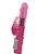VIBRADOR ROTATIVO COM ESTIMULADOR COELHO 10 VIBRAÇÕES PASSION WAVE JACK RABBIT - ROSA - IMP2 - Imagem 2