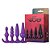 Kit com 4 Plugs Anais com Diferentes Diâmetros – GOOD VIBE TOYS – - Imagem 1