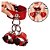 Algema Luxo com Coleira - Vermelho - Imagem 2
