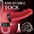 Anel Peniano de Couro para Bondage Sexual BDSM com Coleira e Guia - Imagem 2
