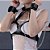Kit Bondage BDSM com Coleira, Algemas e Seios a Mostra - SM136 - Imagem 3