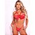 Conjunto Laçada Selvagem - Rubi - 592 - Universo Feminino - Imagem 1