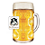 Caneca de vidro Doutor Duranz Mass Krug (1 Litro) + Chaveiro (Brinde) - Imagem 1