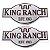 Par De Emblemas King Ranch prata/marrom - Imagem 5
