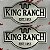 Par De Emblemas King Ranch prata/marrom - Imagem 2