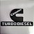 Emblema Cummins Turbo Diesel Branco - Imagem 6