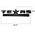 Emblema Texas Edition Letreiro Black Para Hilux - Imagem 2