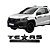 Emblema Texas Edition Letreiro Black Para Hilux - Imagem 3