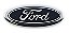 EMBLEMA GRADE FORD F250/RANGER MODELO PRETO - Imagem 1