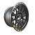 Roda Diesel Metoll Fosco e Dourado Aro 18X9 Furação 6X139,7 - Imagem 1