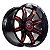 Roda Diesel BLACKRED Aro 20X10 Furação 6x139,7 - Imagem 1