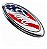 Emblema De Grade Ford Americano Oval Ranger F250 F100 F350 Prateado - Imagem 3