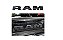 Emblema Da Tampa Traseira Dodge Ram Grande - Preto - Imagem 2