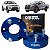 Kit Lift Dianteiro 2 Polegadas Mitsubishi Triton 2008 a 2023 - Imagem 1