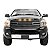 Grade Dodge Ram Preta 2500 2006 Até 2009 Com Led - Imagem 4