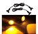 Kit 3 Luzes De Grade Led Amarelo Universal - Imagem 6