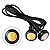 Kit 3 Luzes De Grade Led Amarelo Universal - Imagem 2