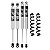 Kit Amortecedor Fox 2.0 (0 a 2”) RAM 3500 2016 a 2024 + Kit Molas Aspiral 1.5" - Imagem 2