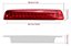 BREAK LIGHT VERMELHO F250 F350 F4000 1995 ATÉ 2012 RANGER 2006 ATÉ 2011 - Imagem 5