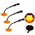 KIT LED DE GRADE LARANJA RAPTOR F250 RANGER HILUX S10 3 PEÇA - Imagem 8