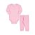 CONJUNTO BODDY FEMININO TÉRMICO ROSA BB - Imagem 2