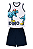 Conjunto Masculino Infantil Dinossauro - Branco - Imagem 3