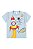 Conjunto Masculino Infantil Foguete - Azul Celeste - Imagem 3
