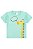Conjunto Masculino Primeiros Passos Girafa -  Verde Bebê - Imagem 2