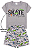 Conjunto Masculino Infantil Skate - Mescla - Imagem 1