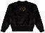 Blusa Fleece Preta com Coração - Imagem 3