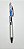 Caneta Gel Energel Infree 0.5mm Azul Pentel - Imagem 2