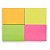 Bloco Adesivo 38x50 com 4 cores Neon Maxprint - Imagem 1