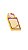 Bloco Adesivo Envelope Hello Kitty Leonora - Imagem 2