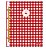 Caderno Colegial Argolago Capa Dura Cherry Lovers Cadersil - Imagem 5