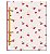 Caderno Colegial Argolago Capa Dura Cherry Lovers Cadersil - Imagem 1