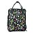 Mochila Quadrada By Sof Floral Preto Sabra - Imagem 2