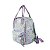 Mini Mochila Quadrada By Sof Floral Lilás Sabra - Imagem 3