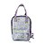 Mini Mochila Quadrada By Sof Floral Lilás Sabra - Imagem 1